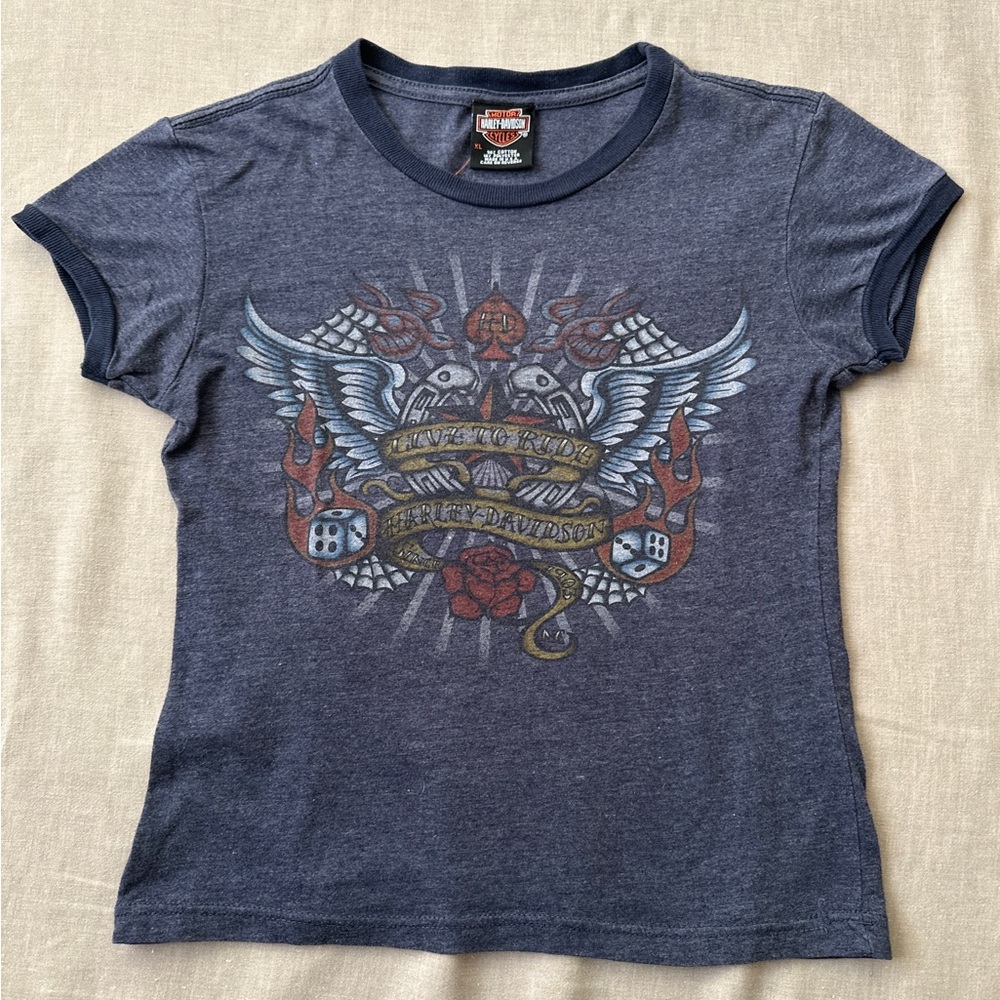 🔥 Harley-Davidson Graphic Tee 🔥
Live to Ride / Ride to Live